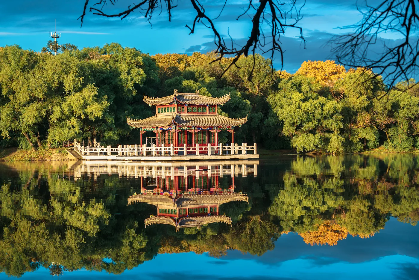 龙沙公园实景图片