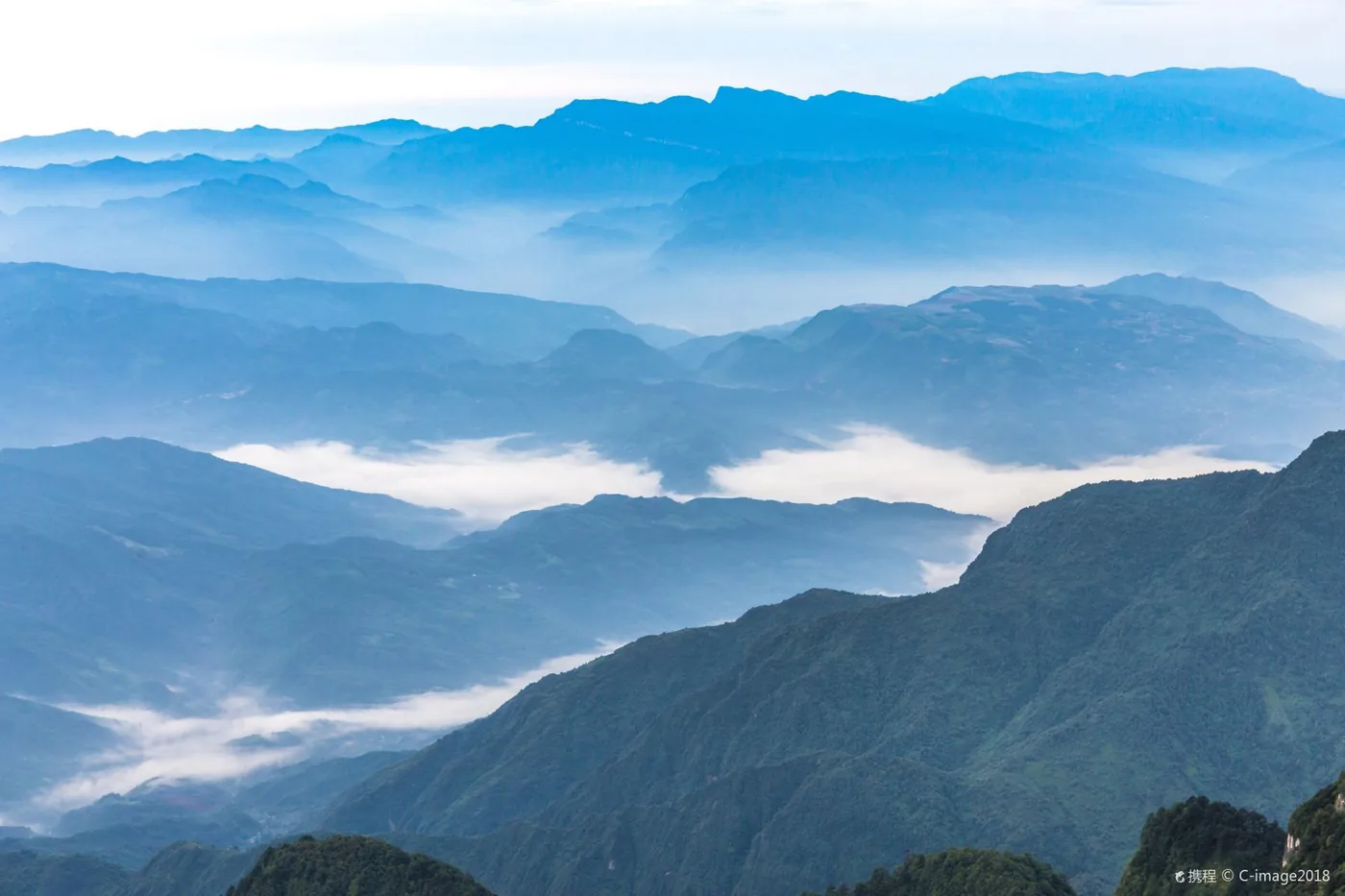峨眉山风景图片