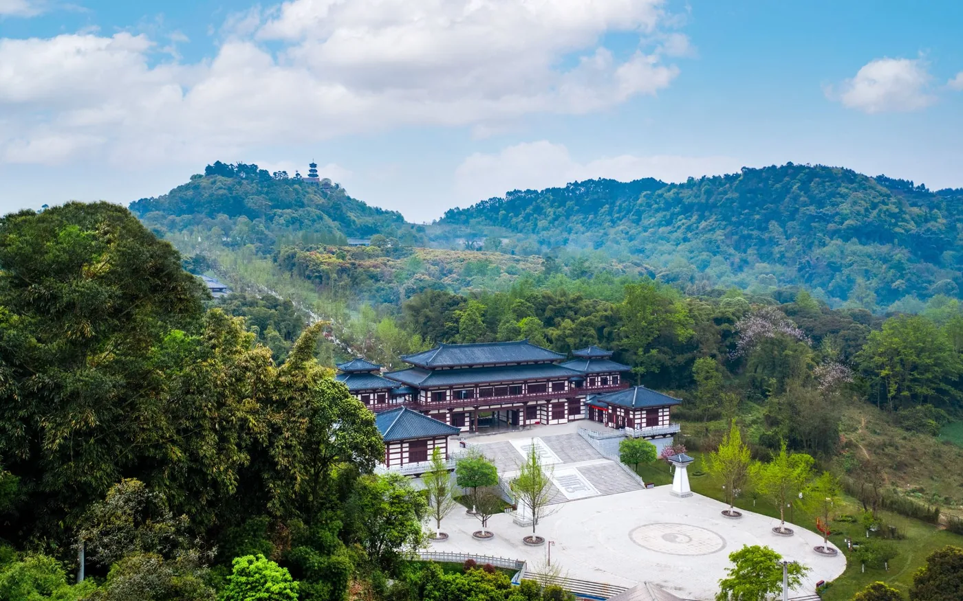 彭祖山风景图片