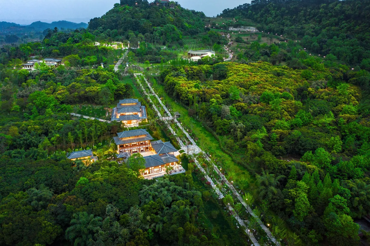 彭祖山风景图片