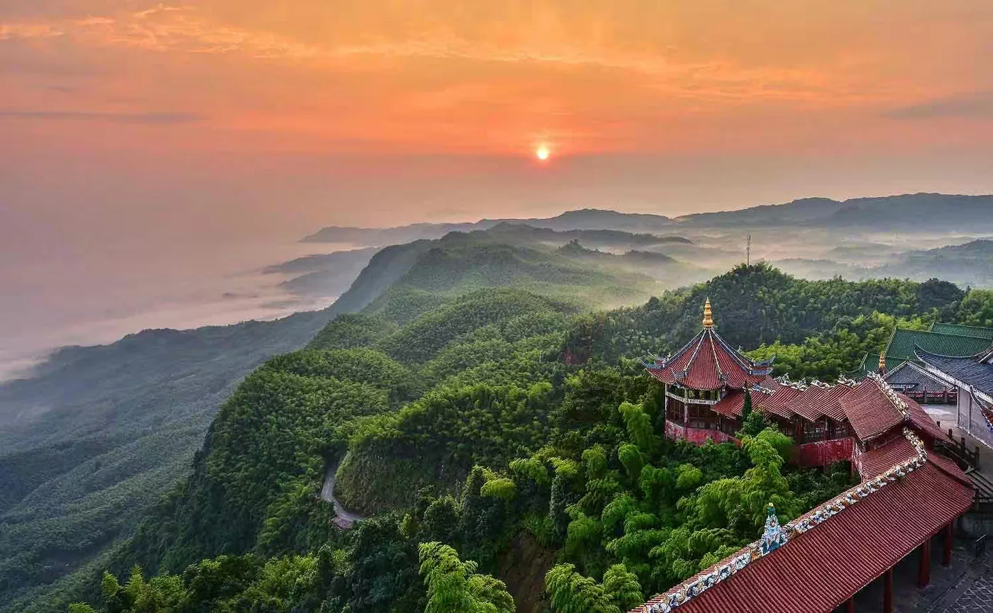 蜀南竹海风景图片