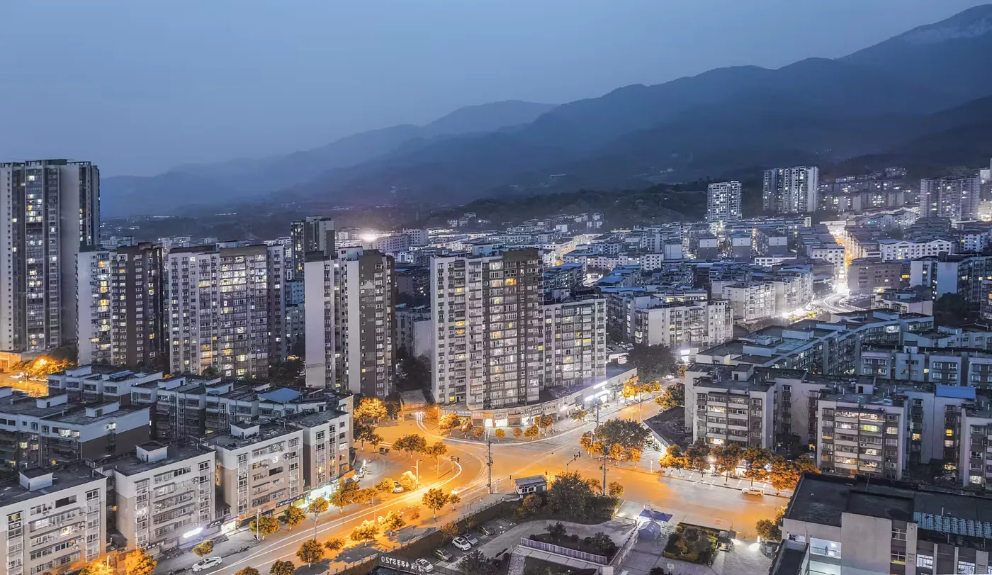 邓小平故里风景图片