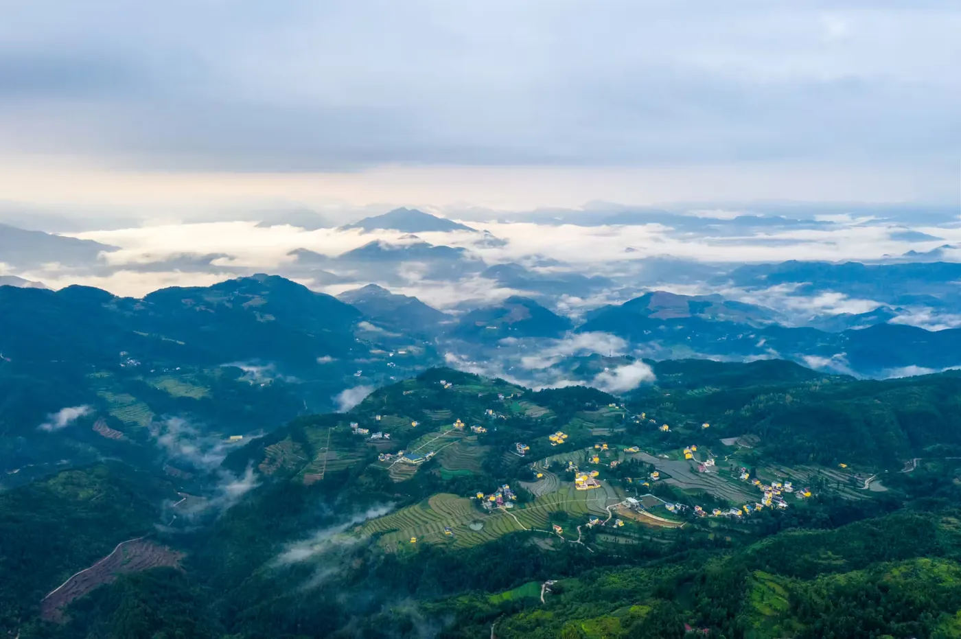 八台山风景图片
