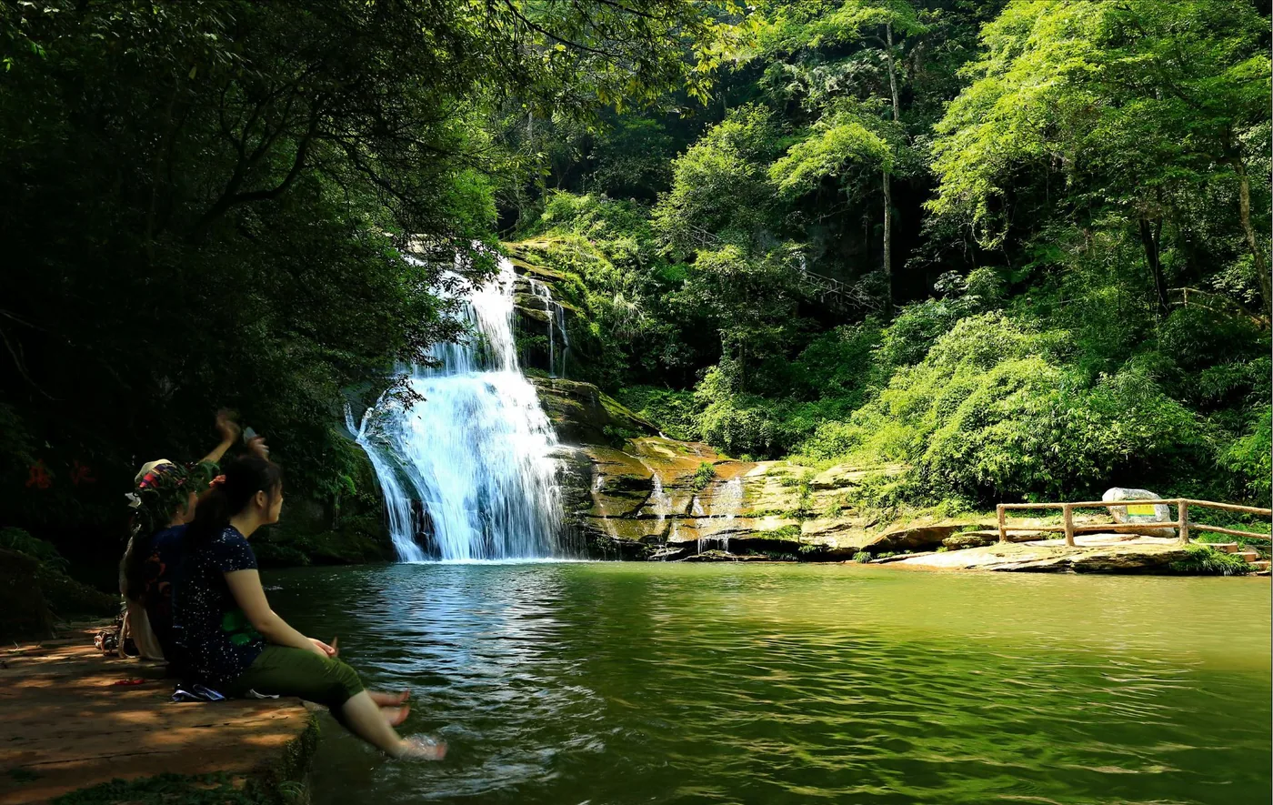 碧峰峡风景图片