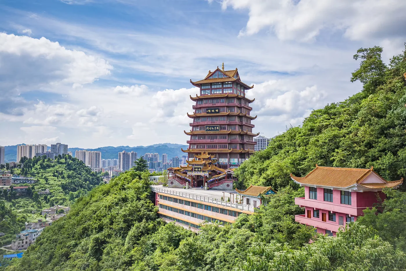 红枫湖风景图片