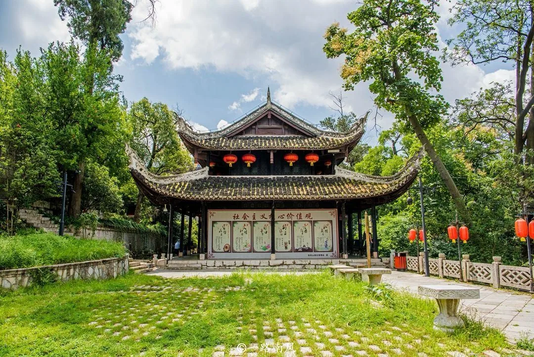 阳明祠风景图片