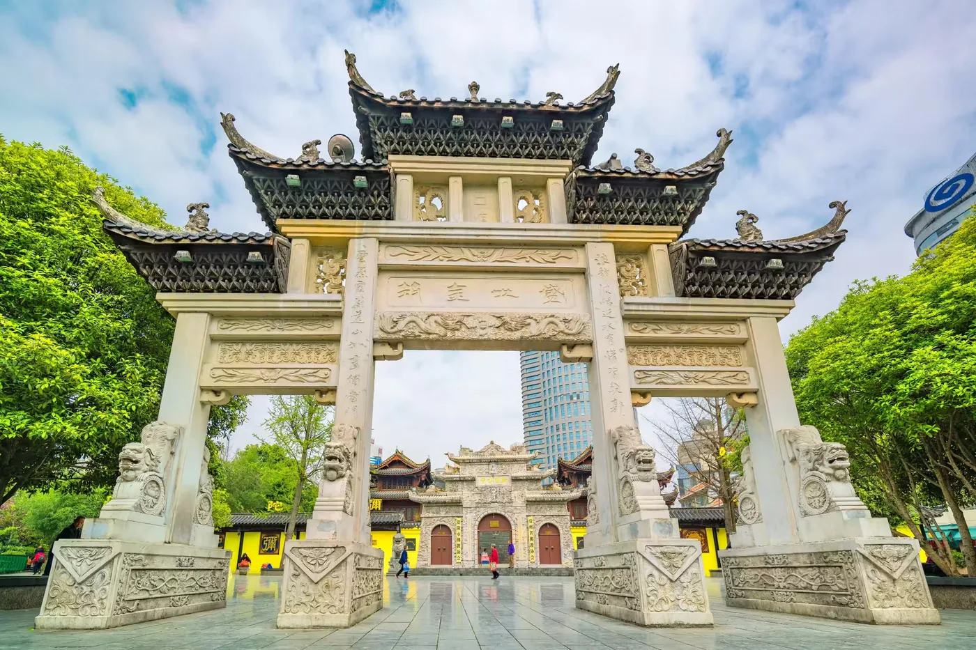 黔明寺实景图片