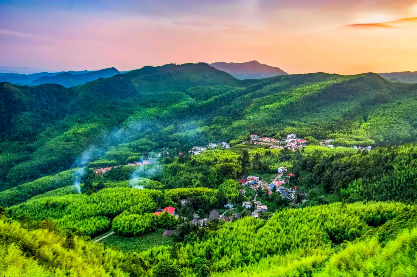 大洞竹海景区实景图片