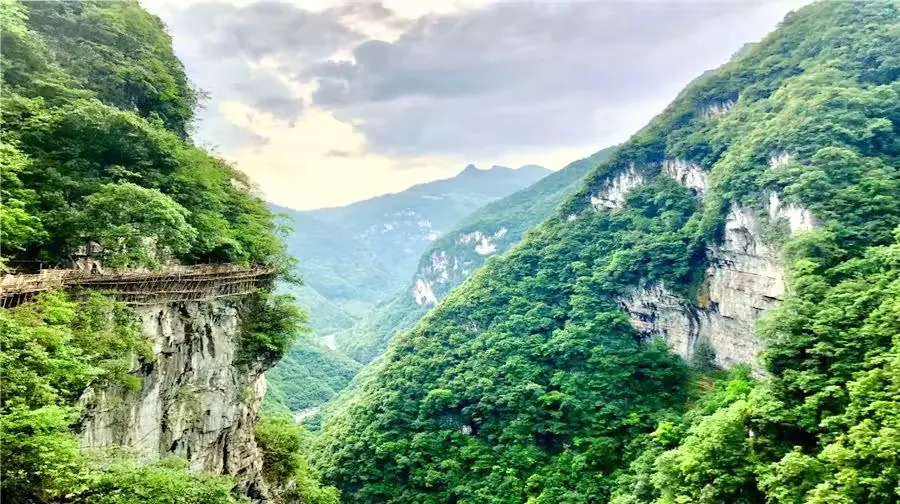 中国傩城实景图片