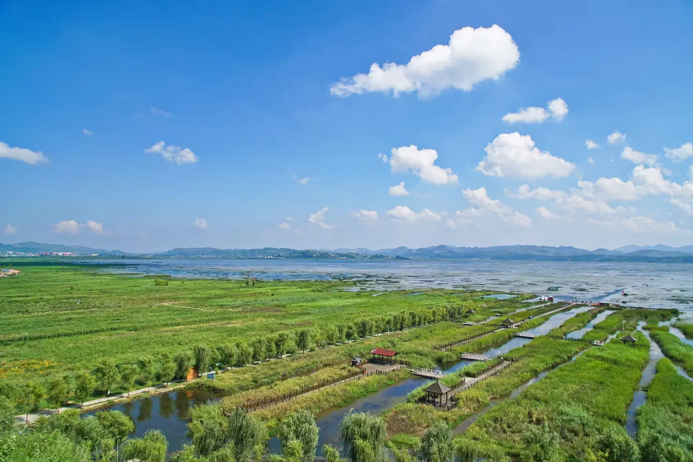 百草坪风景图片