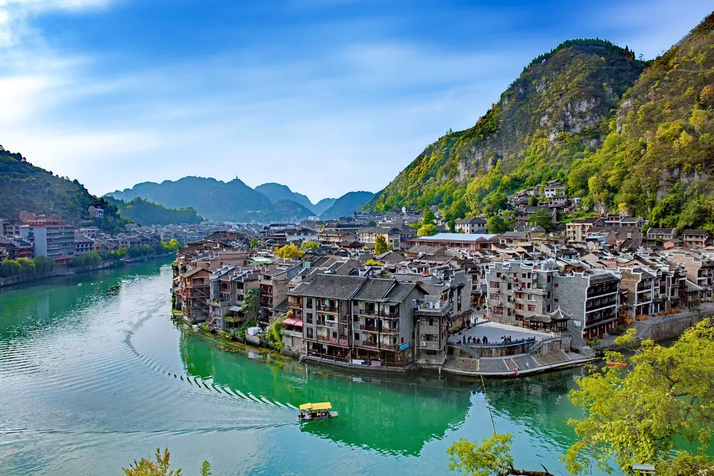 镇远古城风景图片