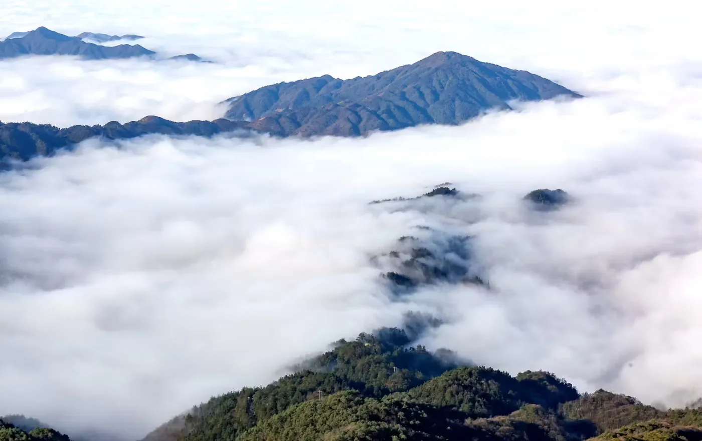 雷公山国家森林公园实景图片