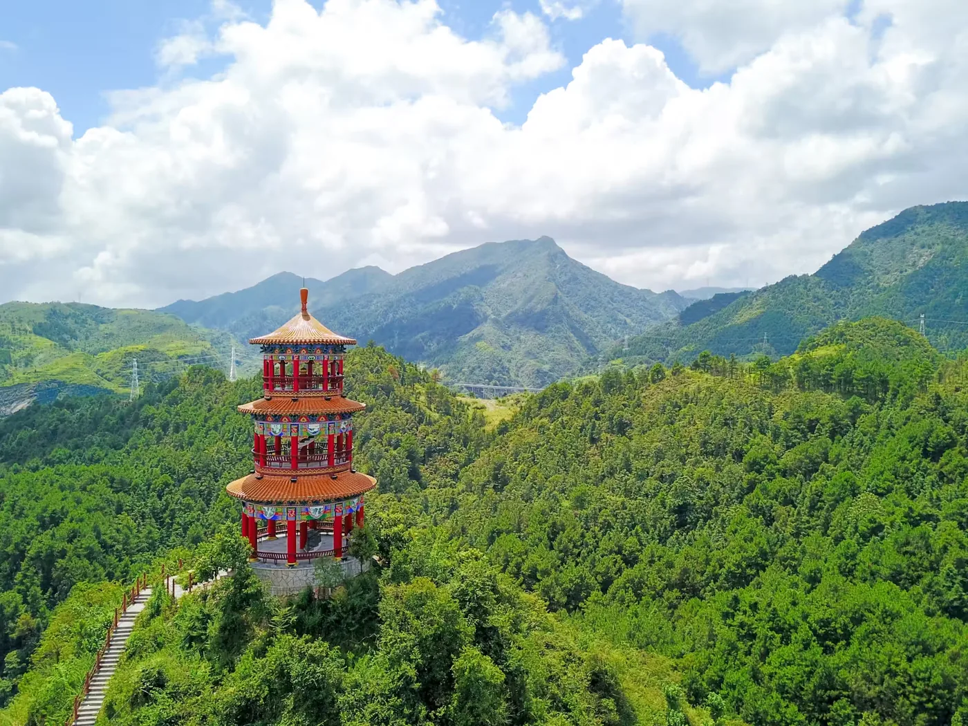 都匀绿博园风景图片