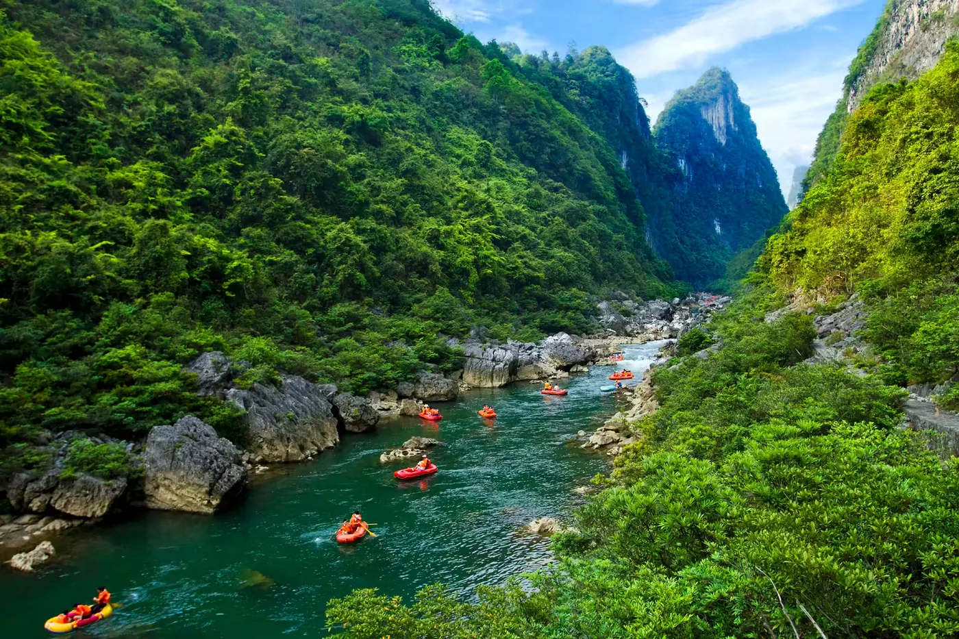 水春河漂流