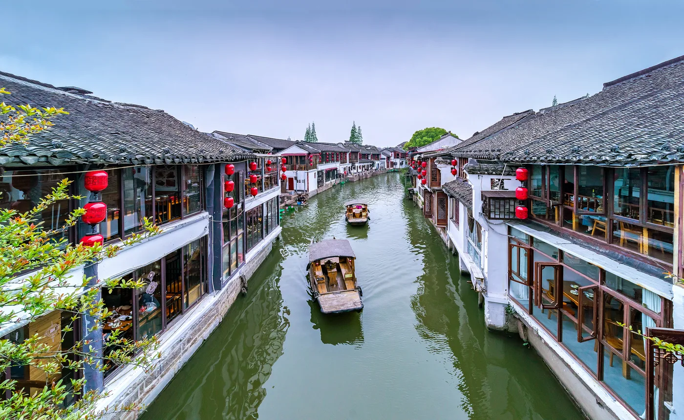 朱家角古镇风景图片