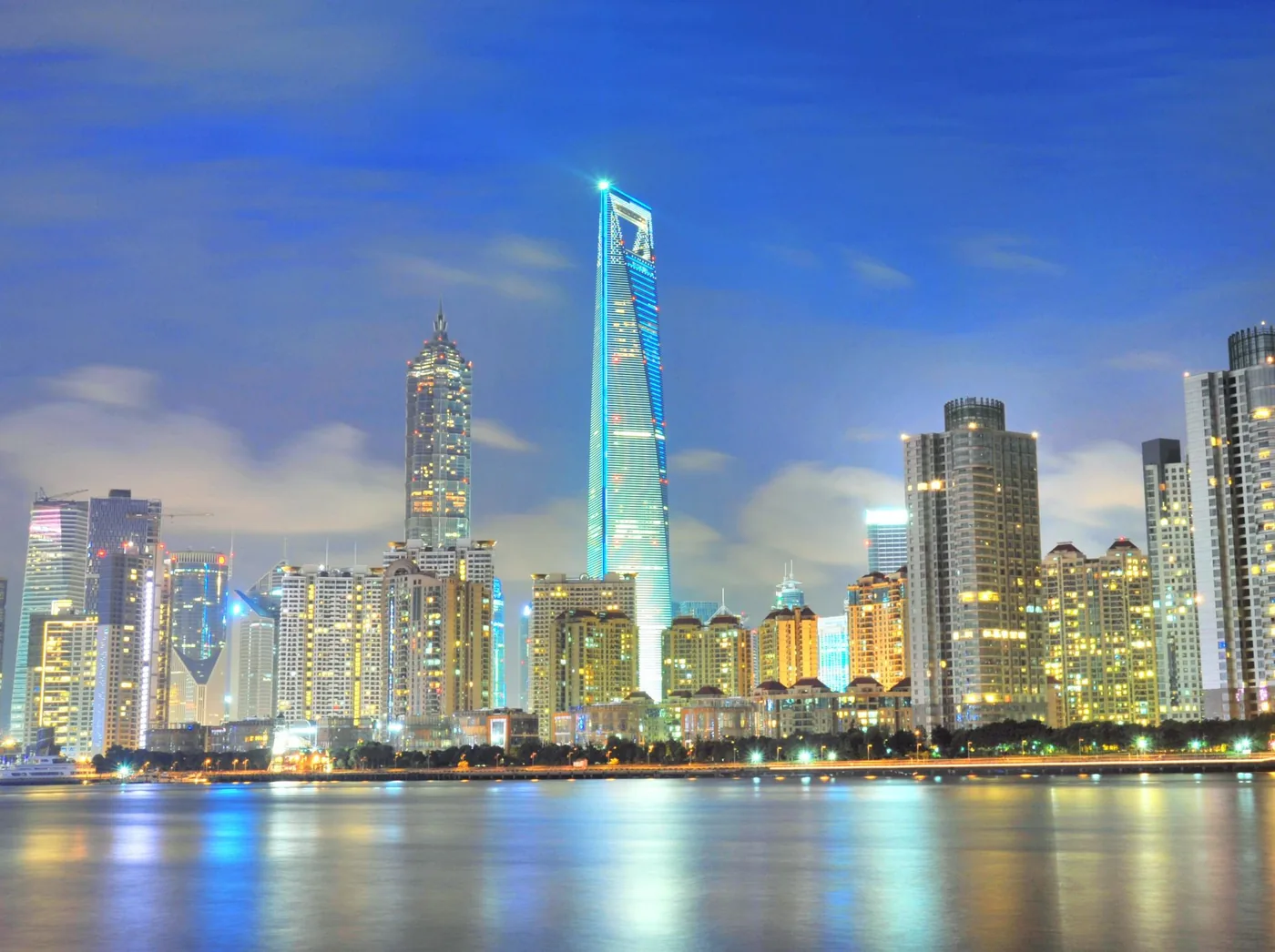 上海环球金融中心实景图片
