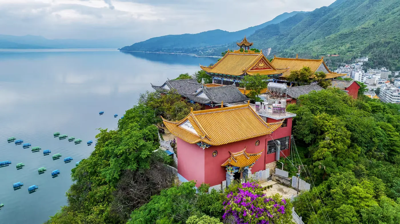 抚仙湖风景图片