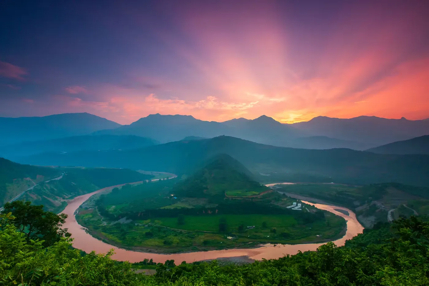 元江世界第一高桥风景图片