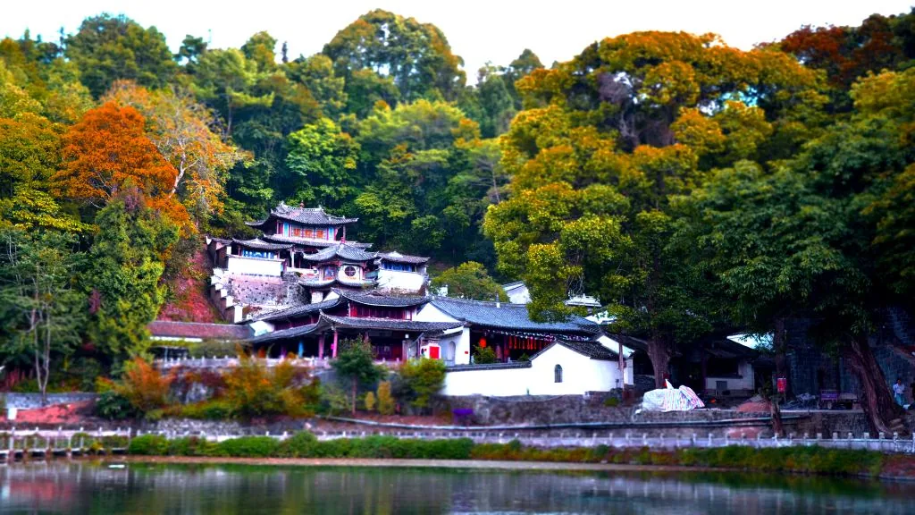 和顺古镇风景图片