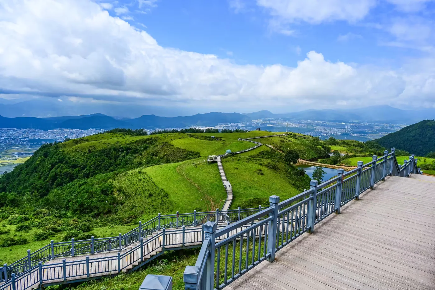 东山草原风景图片