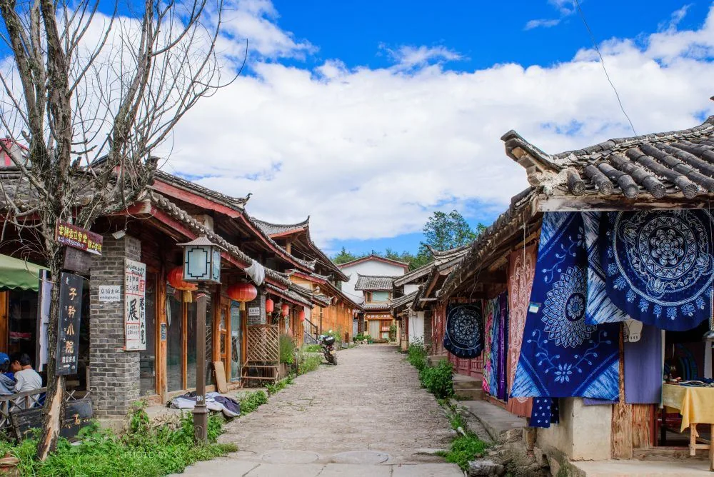 白沙古镇实景图片