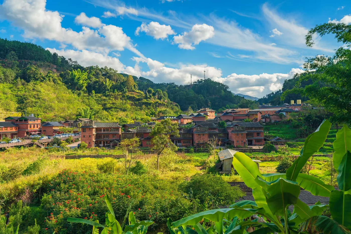 那柯里茶马驿站风景图片