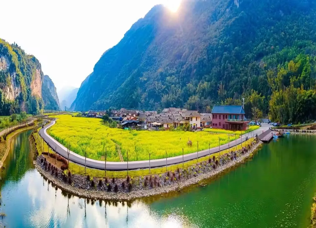 广允缅寺风景图片