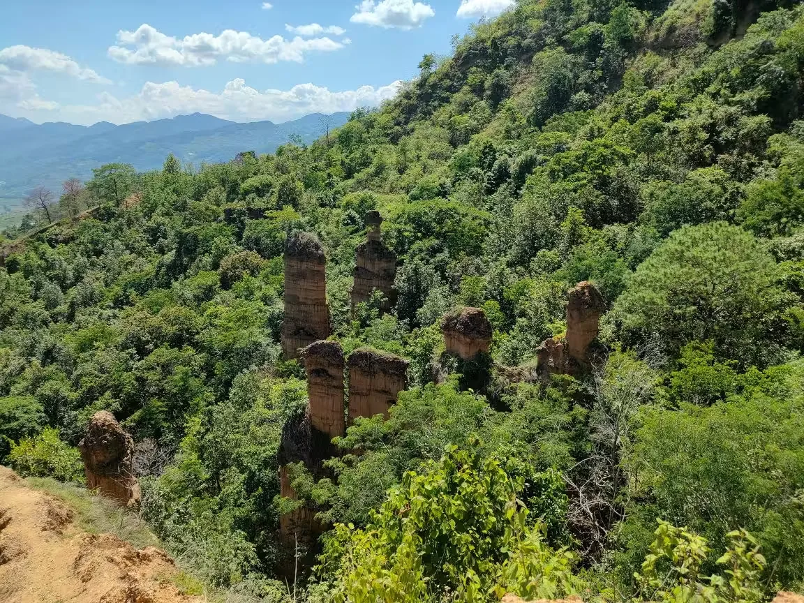 永德土林风景图片