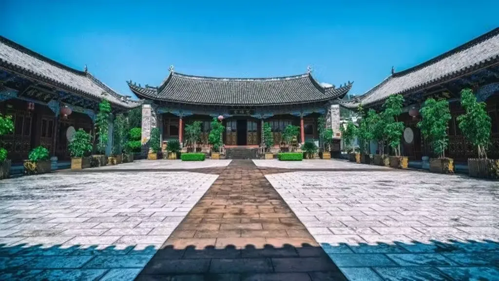 光禄古镇风景图片
