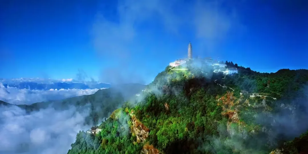 鸡足山风景图片