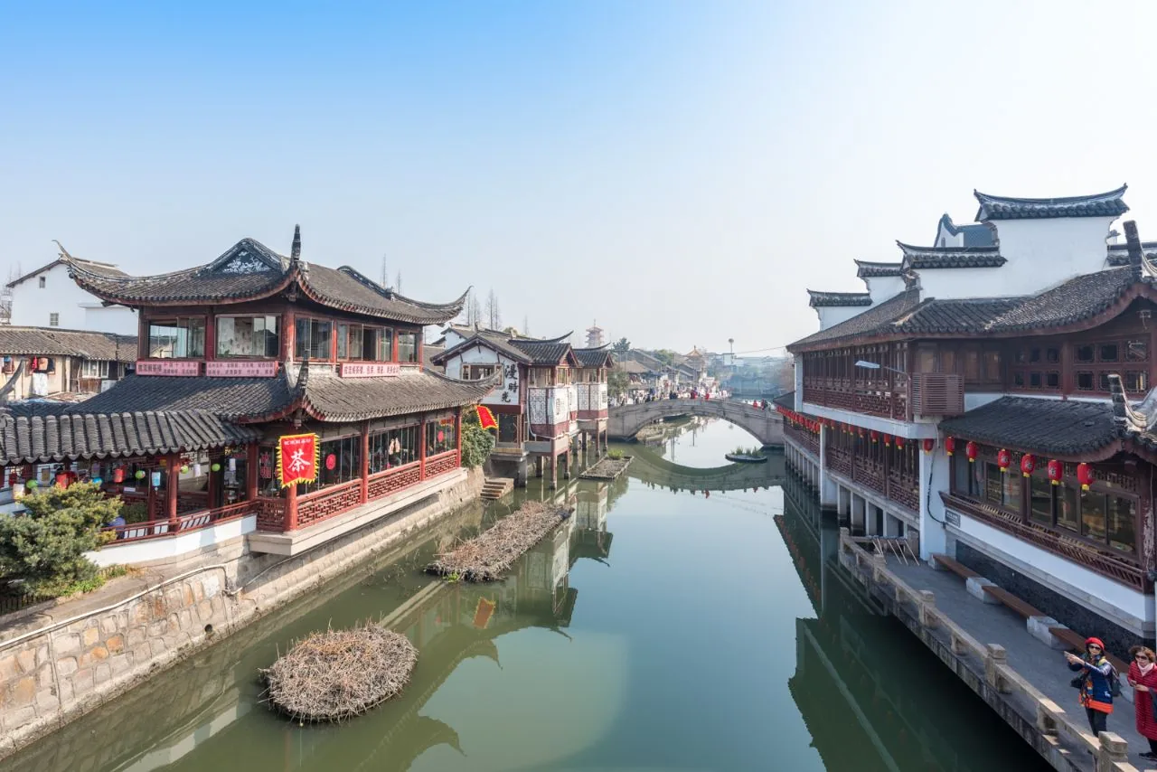 七宝古镇风景图片
