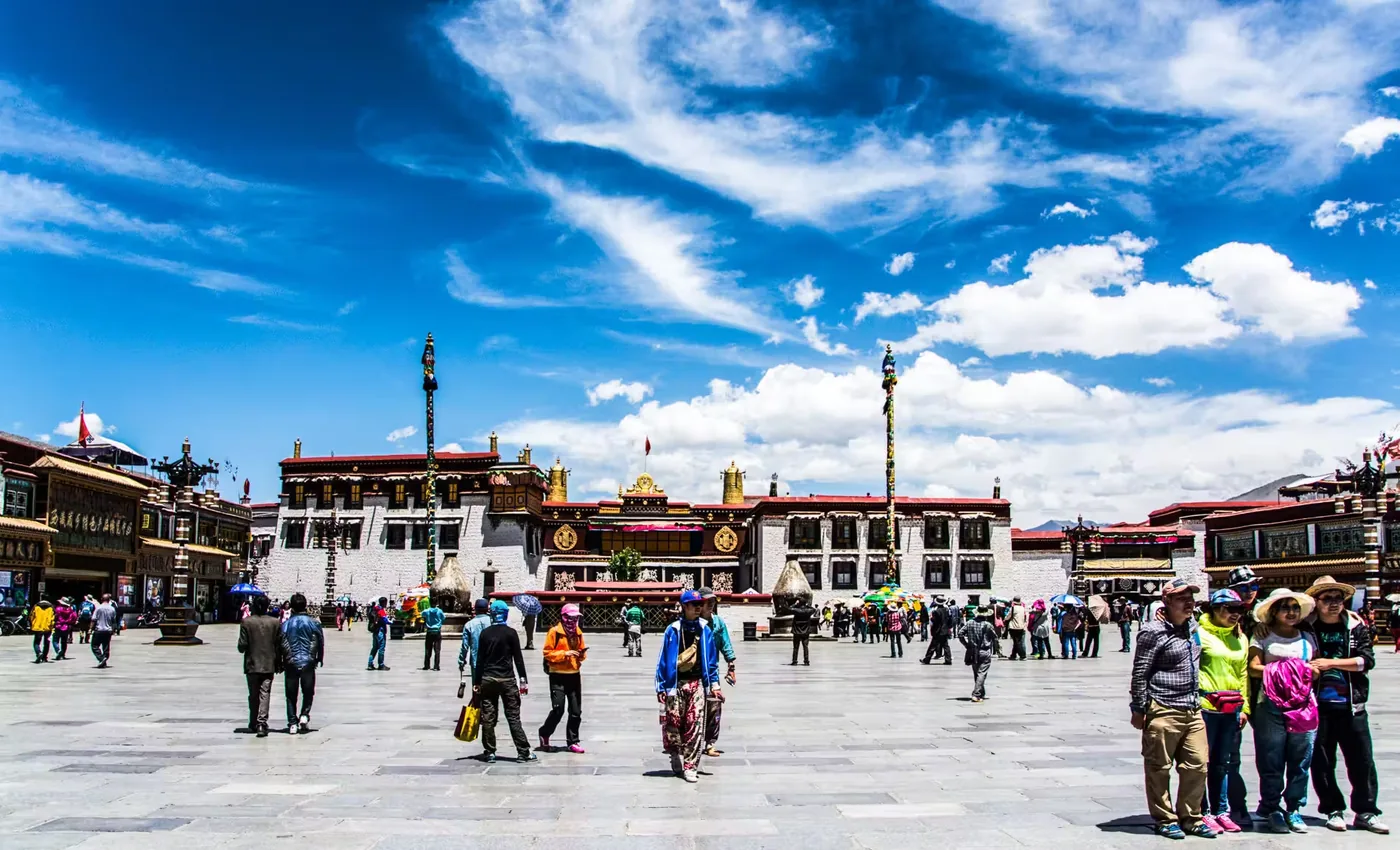 大昭寺风景图片