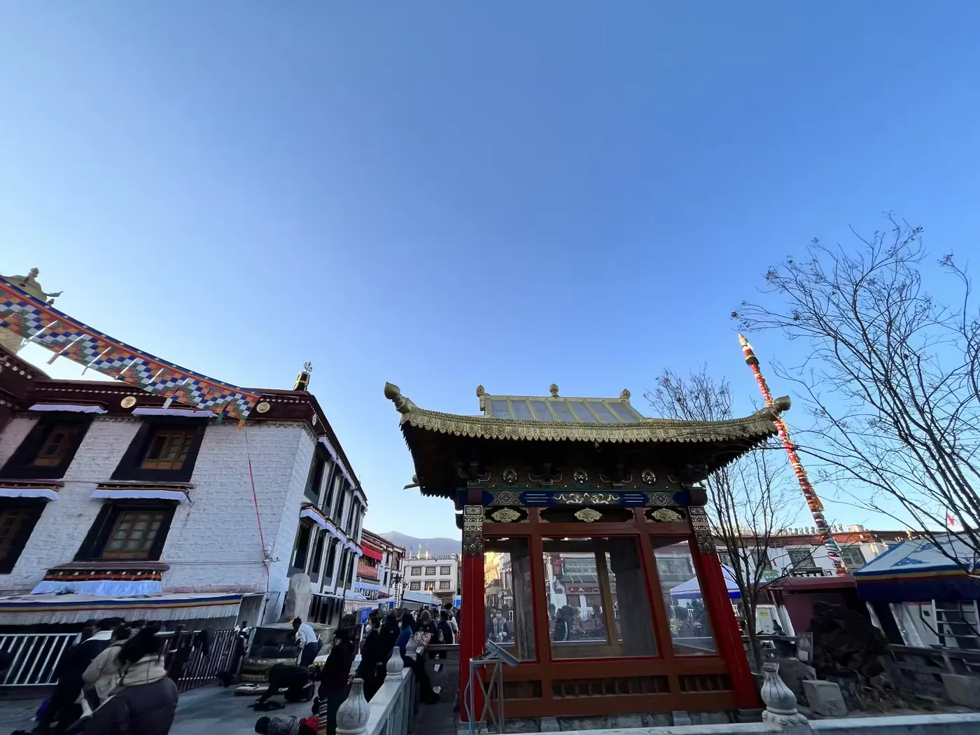 唐蕃会盟碑实景图片