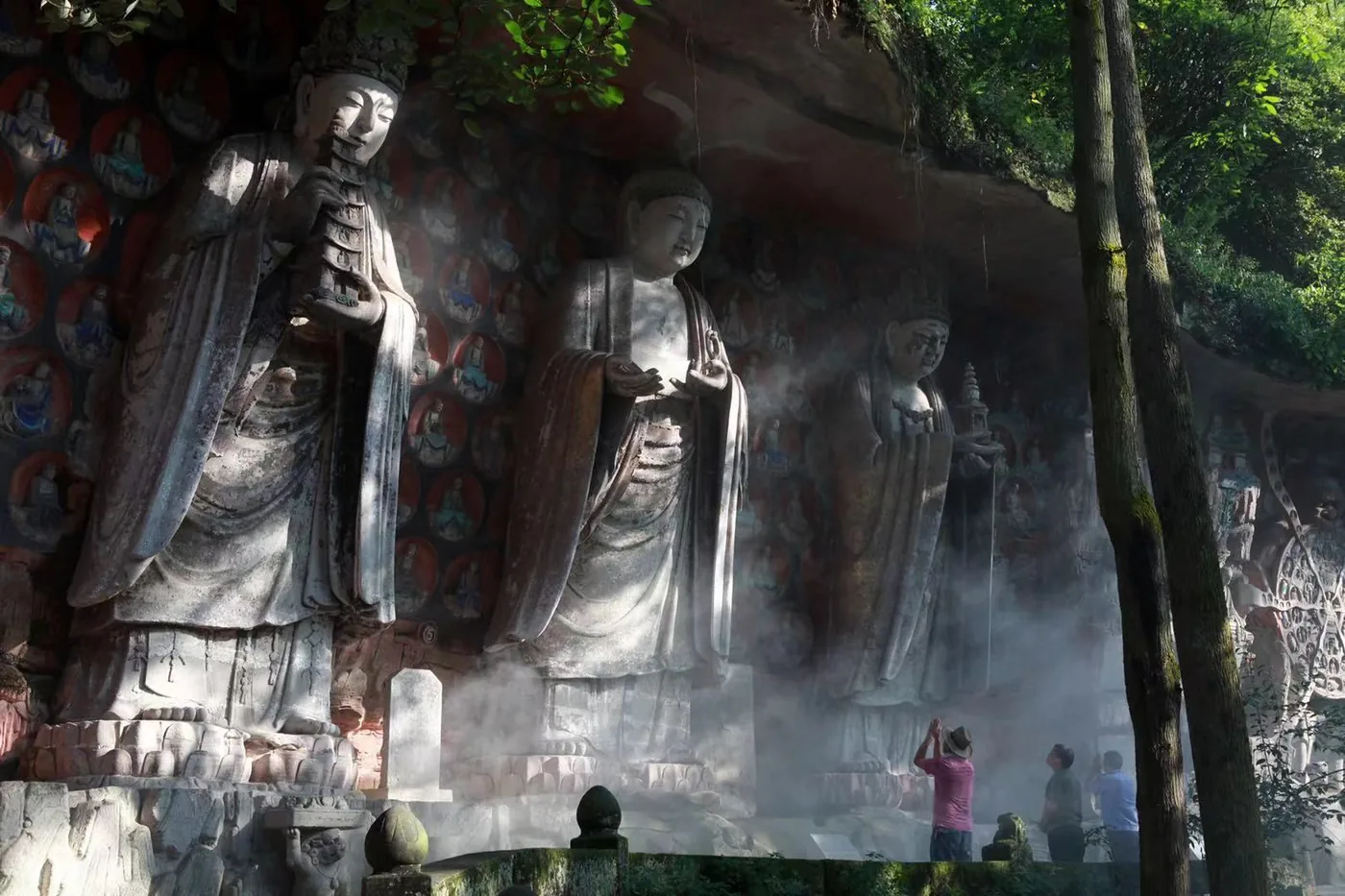 大足石刻风景图片