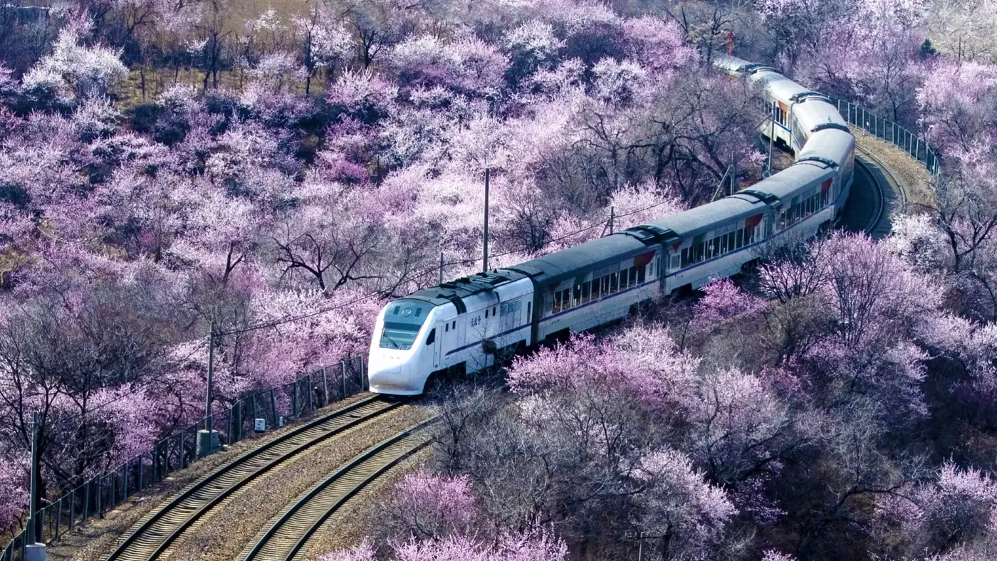 居庸关长城实景图片