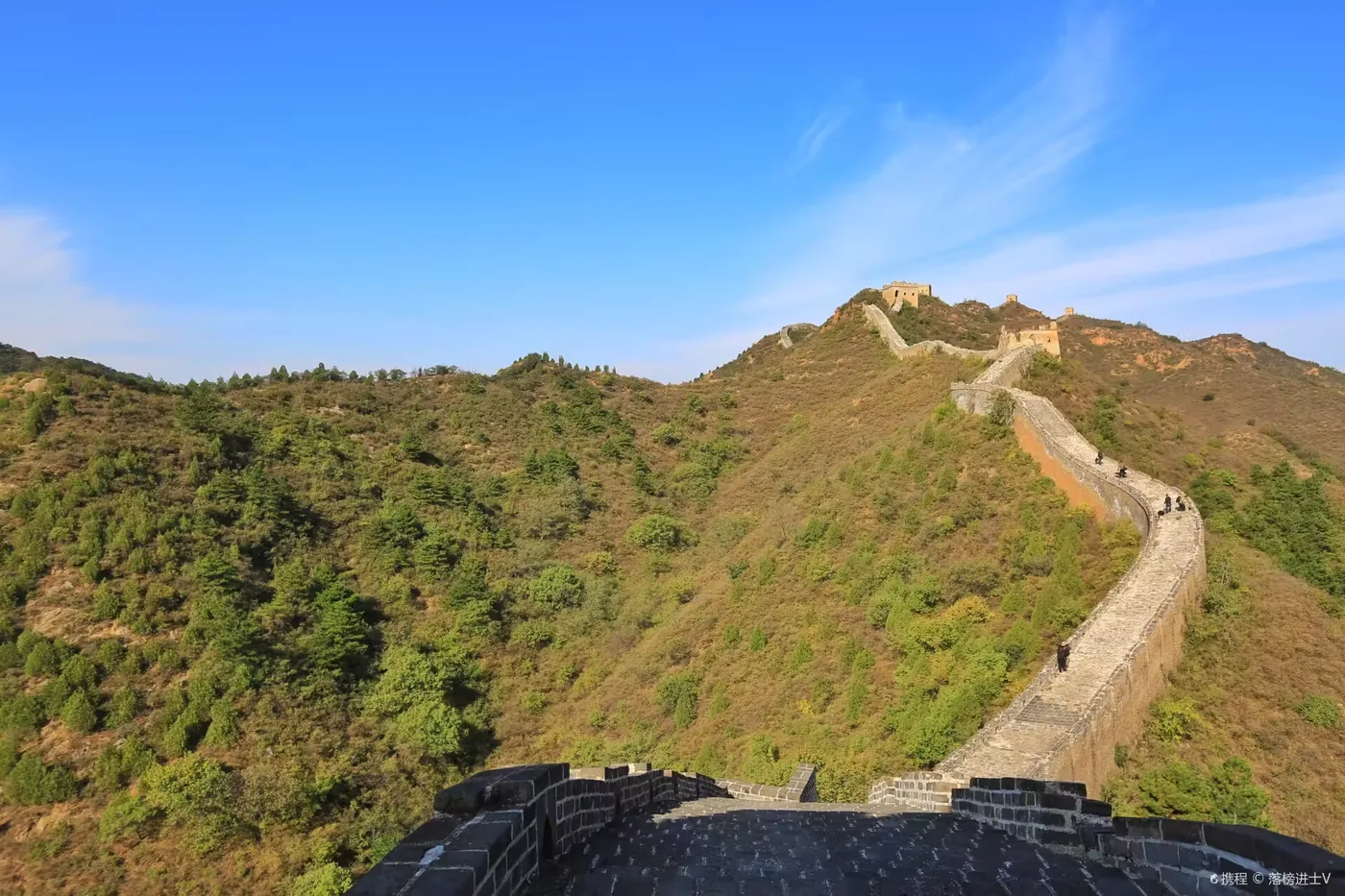 司马台长城实景图片