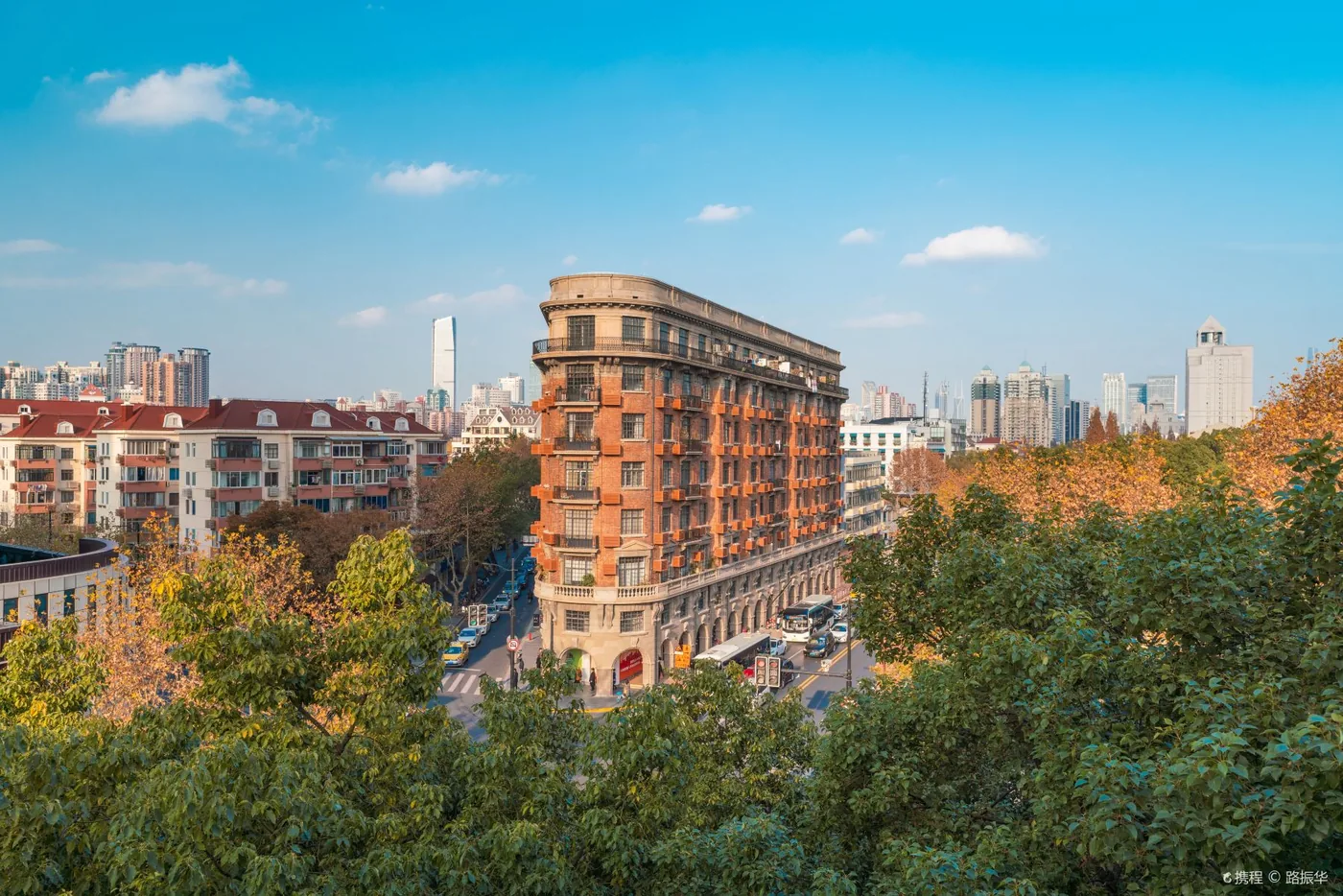 上海武康大楼风景图片