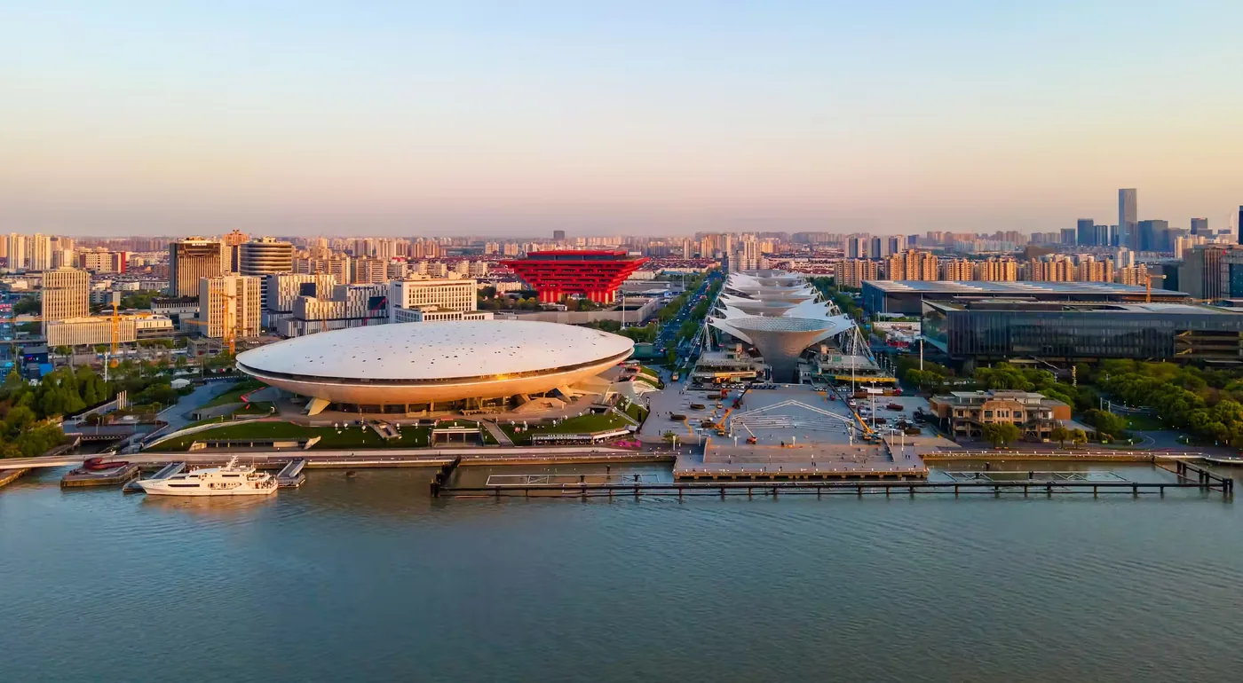 上海世博园风景图片