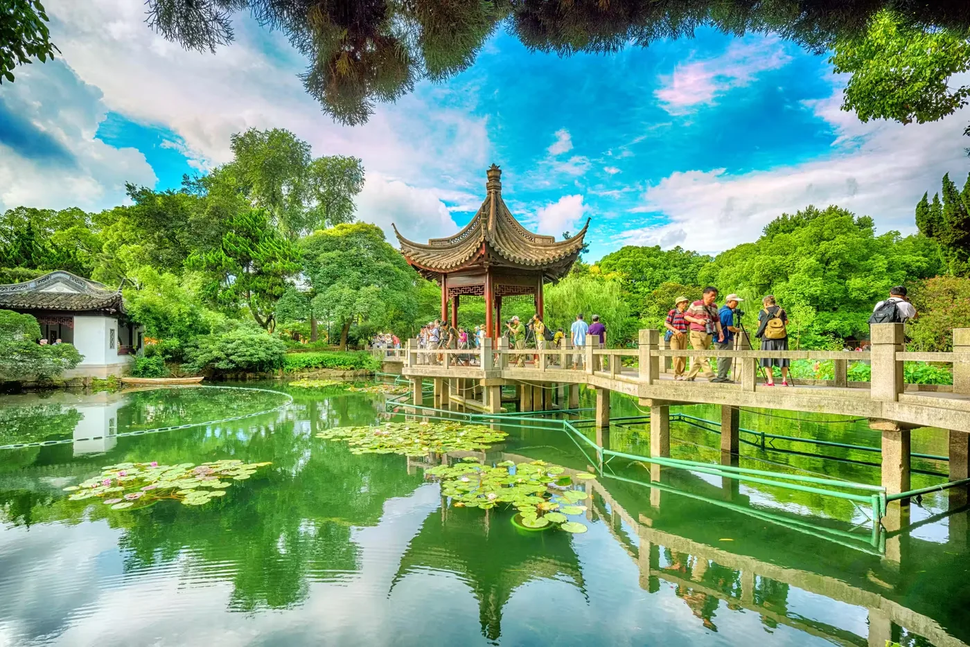 上海古猗园风景图片
