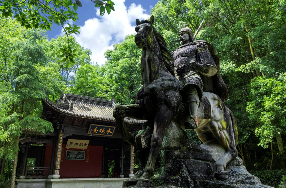 万州大瀑布风景图片