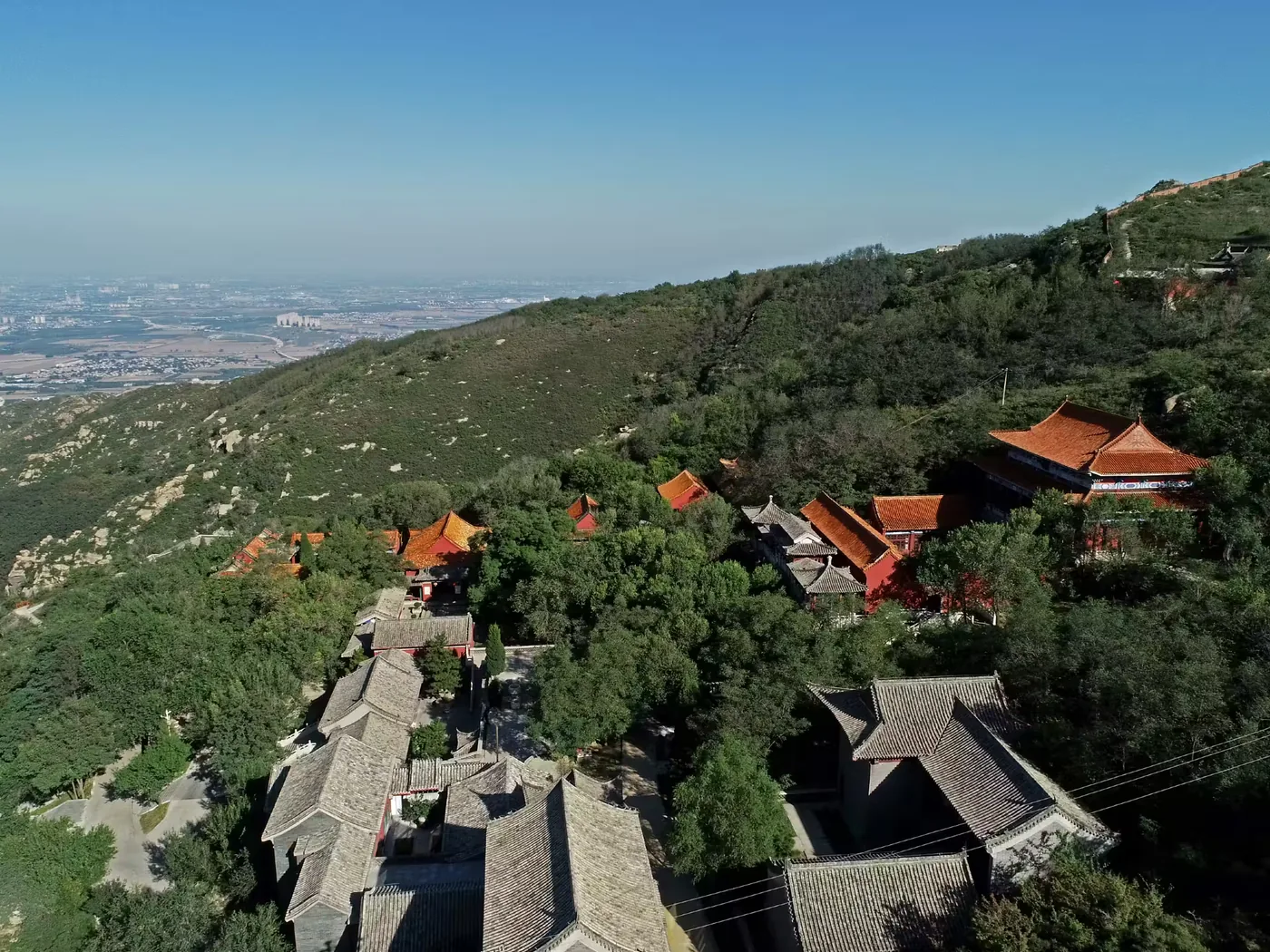 封龙山实景图片