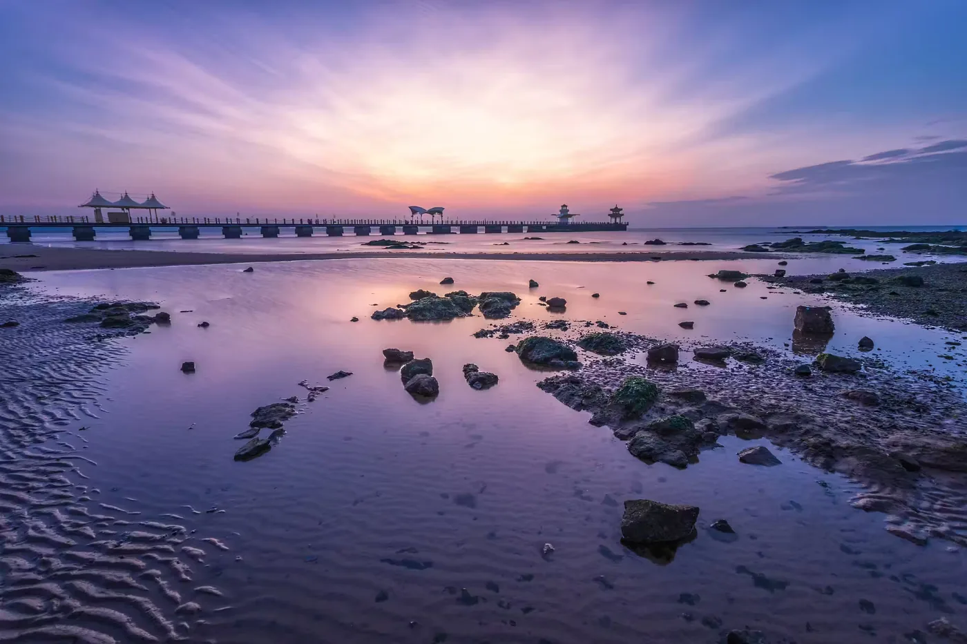 东山浴场实景图片