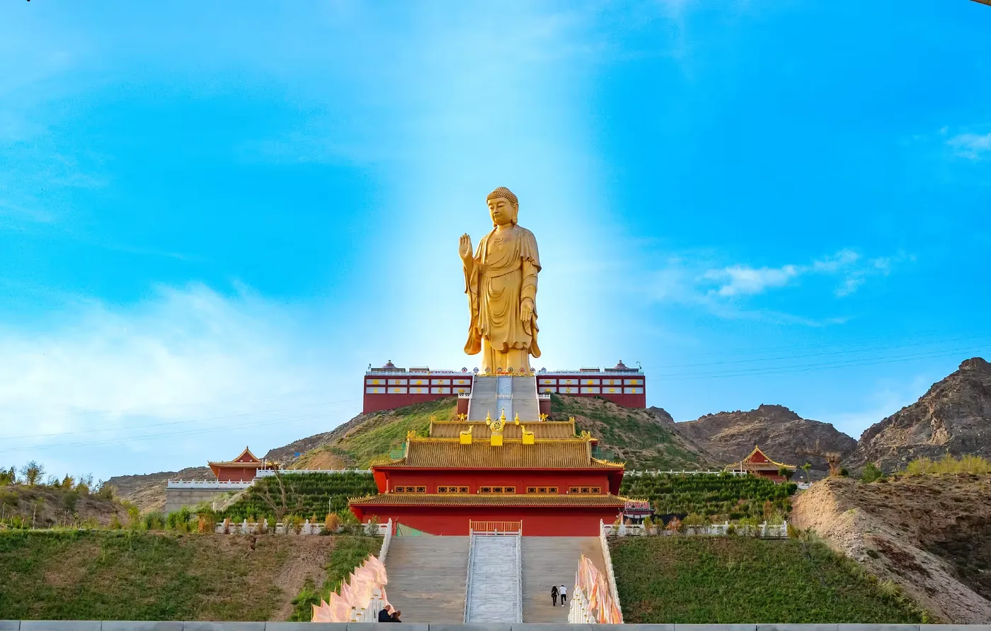 高阙塞风景图片