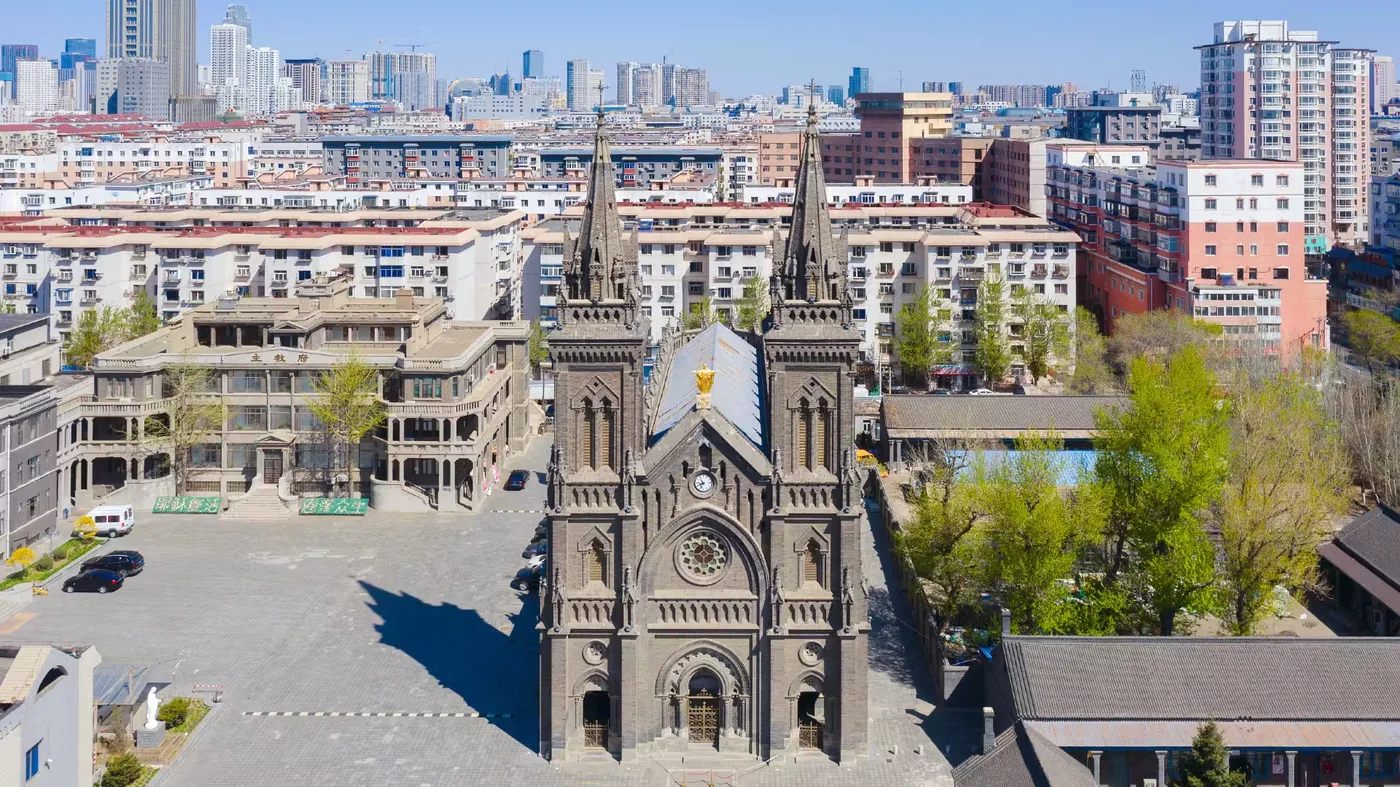 沈阳小南教堂实景图片