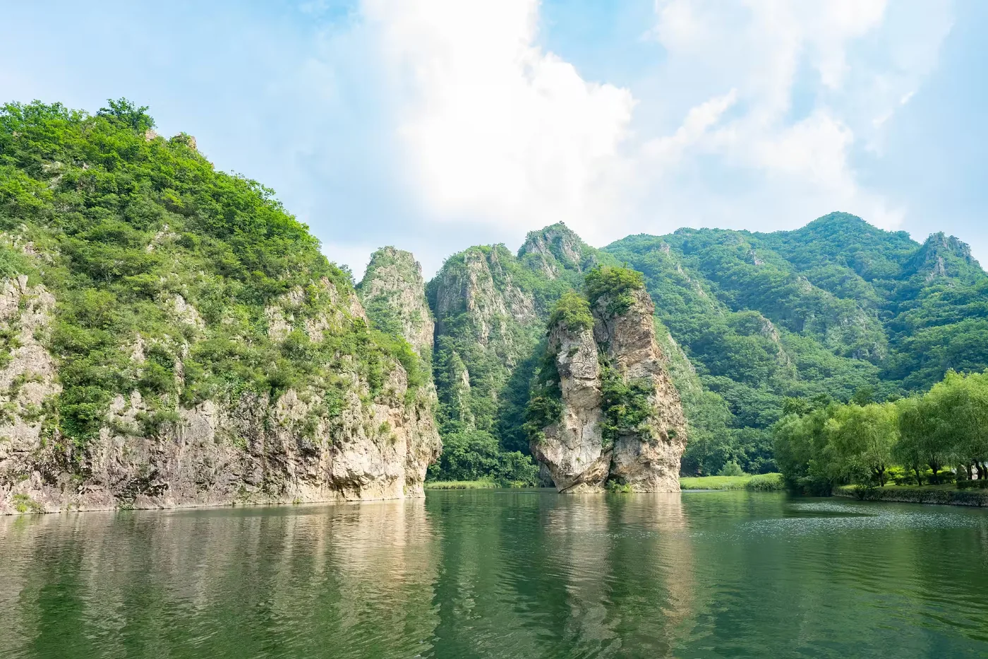 冰峪沟实景图片