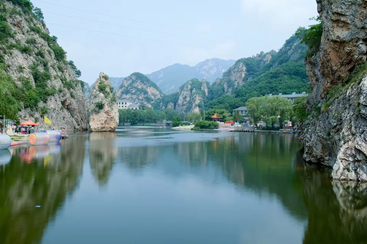 冰峪沟风景图片