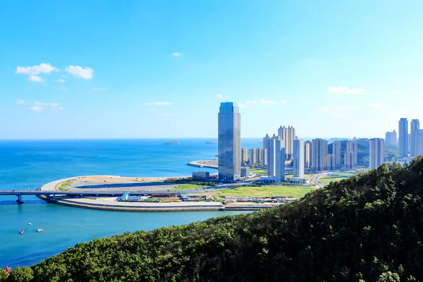 西尖山公园风景图片