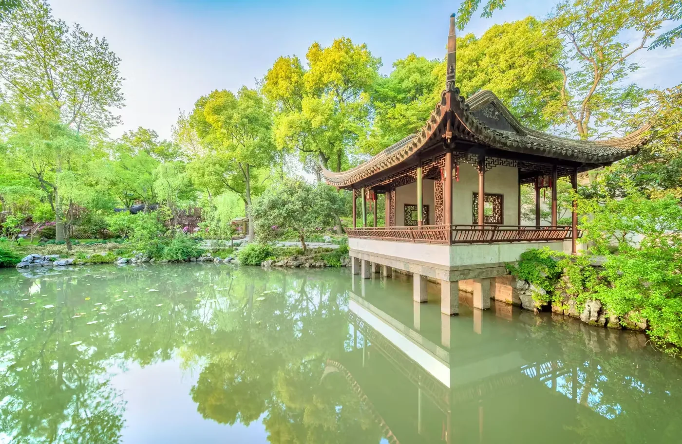 三山岛风景图片
