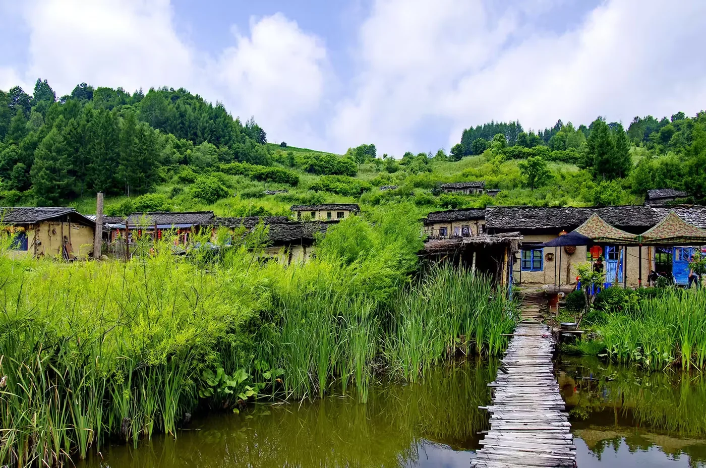 锦江木屋村