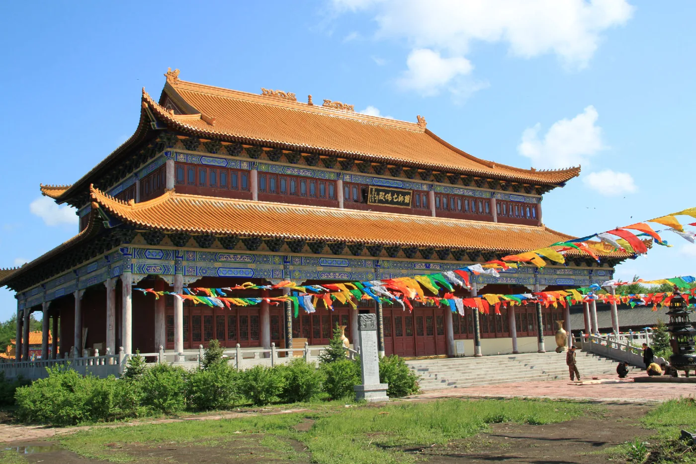 明净寺实景图片